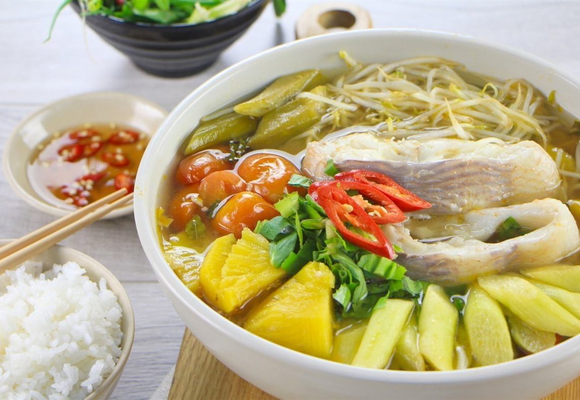 Canh cá dọc mùng