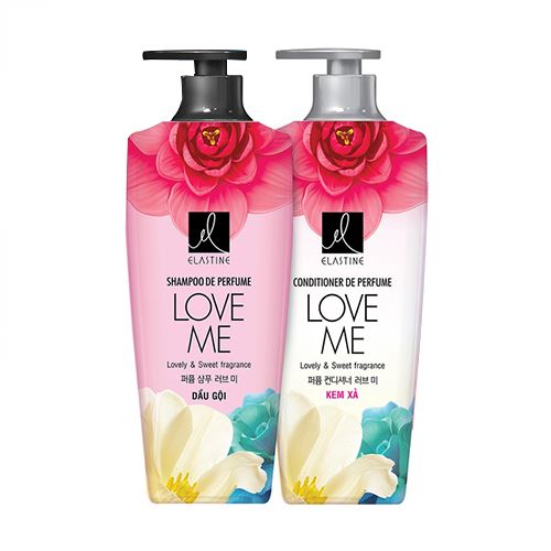Cặp dầu gội Love me hương nước hoa cho nữ