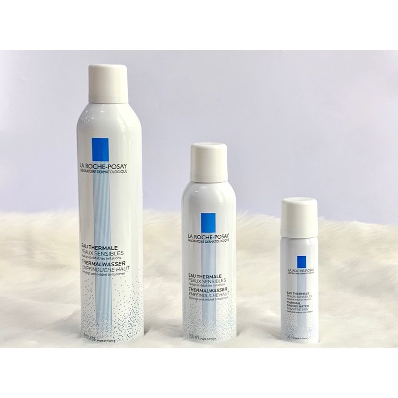 Xịt khoáng giá bình dân La Roche Posay màu trắng