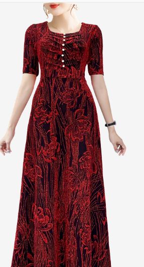 đầm dự tiệc cưới kim sa nhung