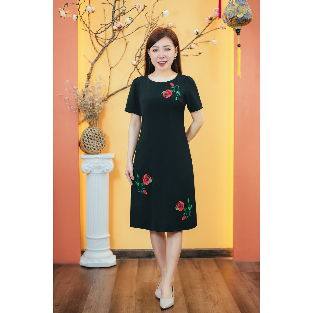 đầm dự tiệc cho dân công sở tuổi 50 đi làm, đi ăn cưới