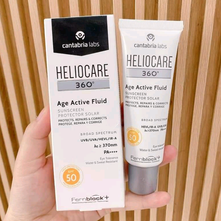 Kem chống nắng Heliocare Age Active Fluid SPF 50