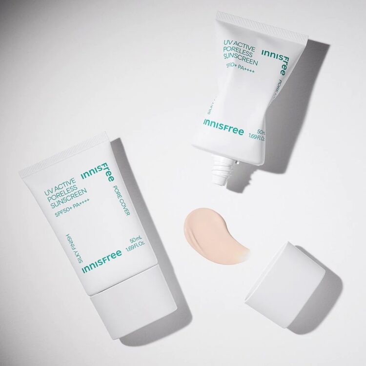 Innisfree xanh lá UV Active Poreless