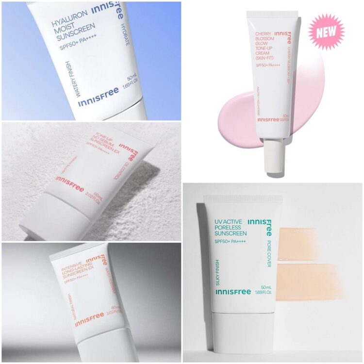 Kem chống nắng Innisfree cho da dầu có những loại nào?
