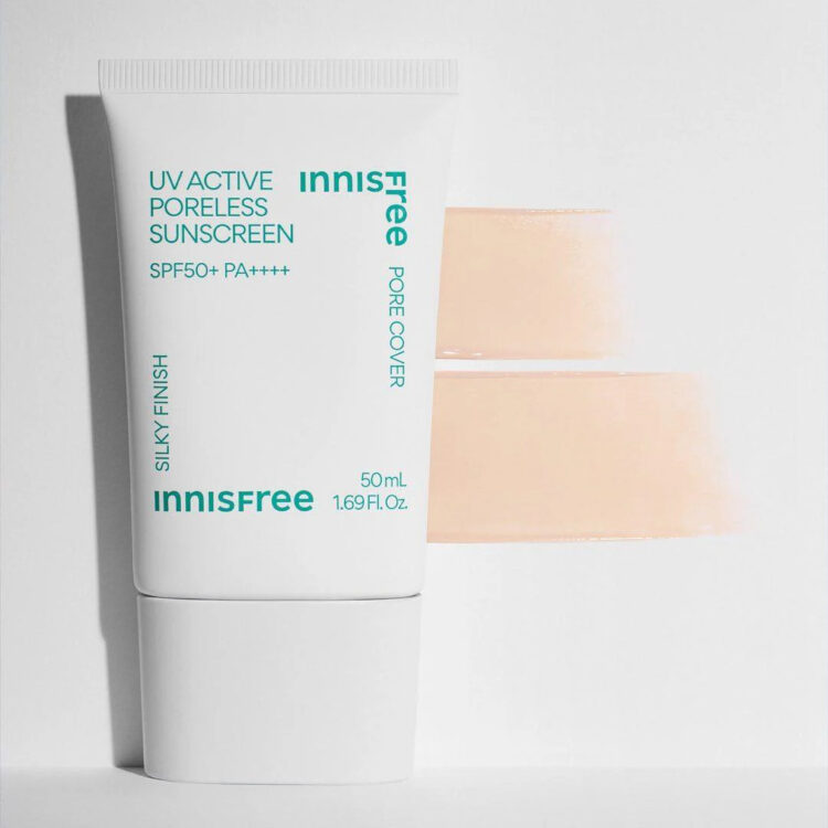 Review kem chống nắng Innisfree UV Active Poreless SPF50 PA++++